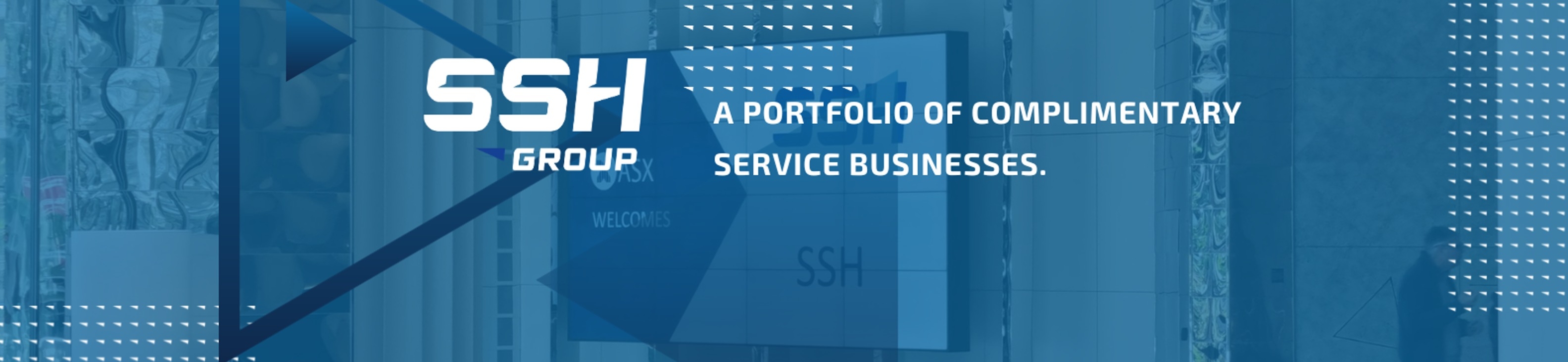 SSH Group Ltd investor hub background image